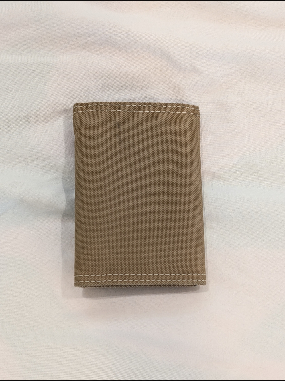 Timberland Brown Canvas Trifold Wallet - Picture 4 of 4